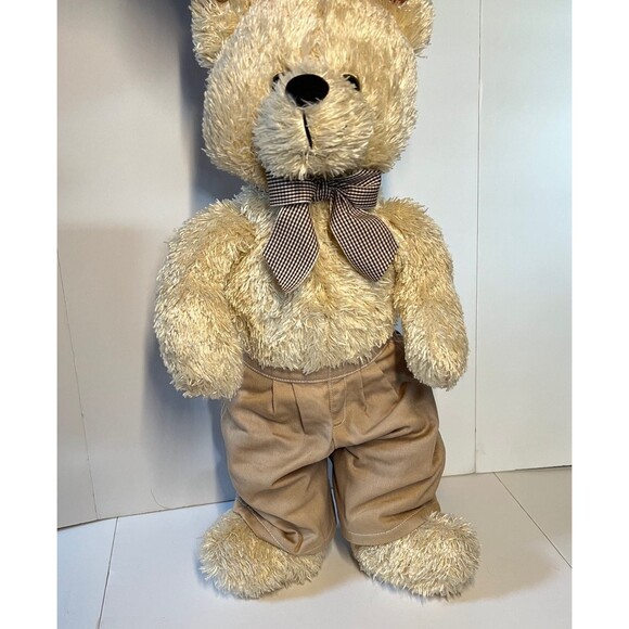 Khaki Pants Plush Bear w/ original tag (Bx Bear) - Picture 4 of 8